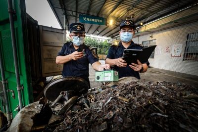 广州海关退运17.76吨&ldquo;洋垃圾&rdquo;（图）